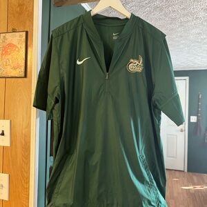 Nike Green 49ers Half-Zip Shirt